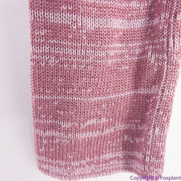 NEW Free People Pink Long Sleeve Knit Flare Pleated Lady Luck Jumpsuit, size S - Picture 15 of 16